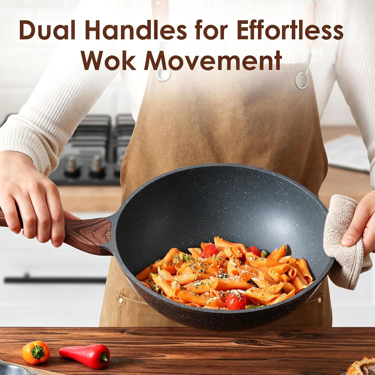 nonstick-wok-pan-with-lid-11inch-healthy-stir-fry-pan-chefs-pan-induction-cookware-swiss-granite-coating-even-fast-heating-non-stick-frying-pan-skillet-stay-cool-handle-pfoa-free