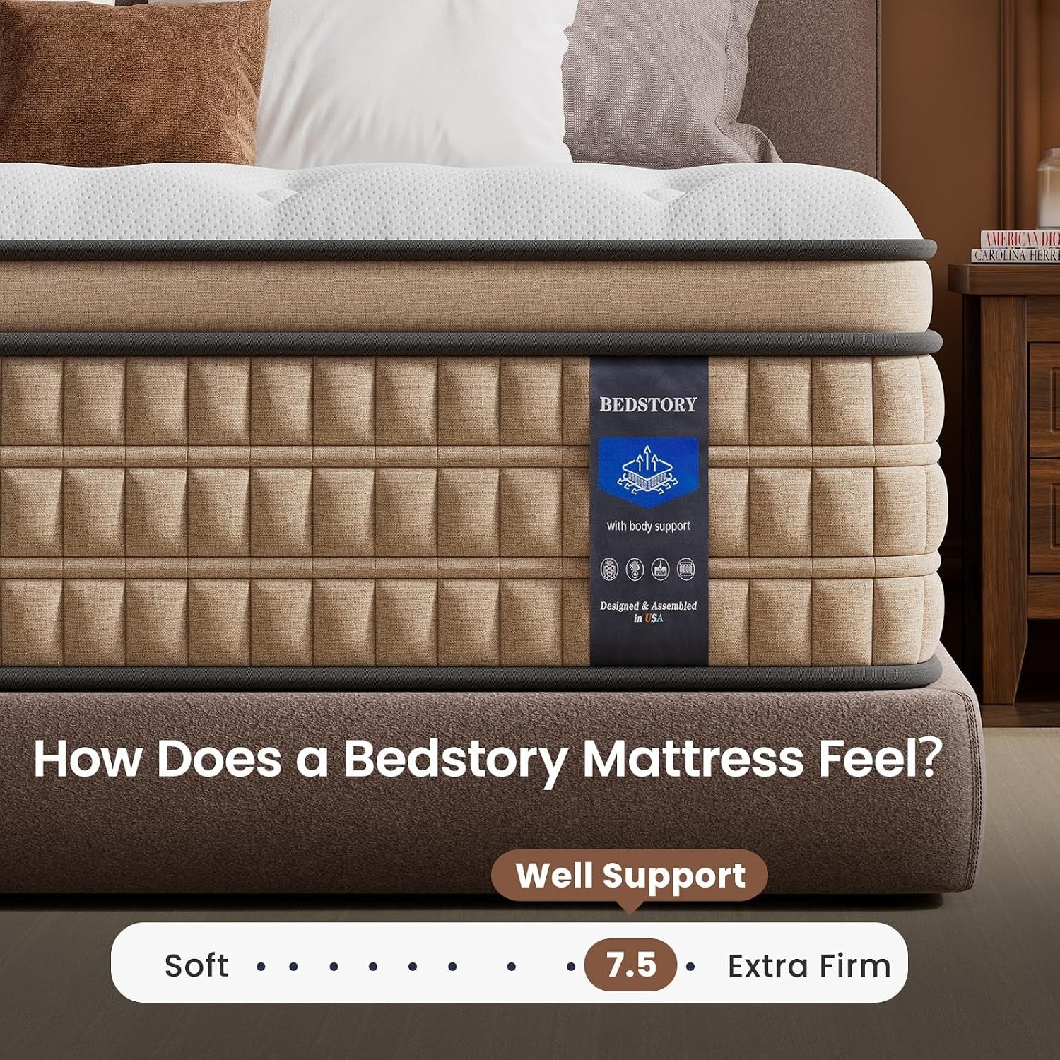 king-mattress-14-inch-pain-relieving-medium-firm-hybrid-mattress-for-extra-lumbar-hip-support-premium-bed-in-a-box-365-night-trial-no-odor-fiberglass-free-certipur-us-certified