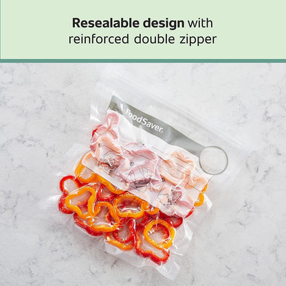 Foodsaver 1-Quart Bpa-Free Multilayer Construction Vacuum Zipper Bags3