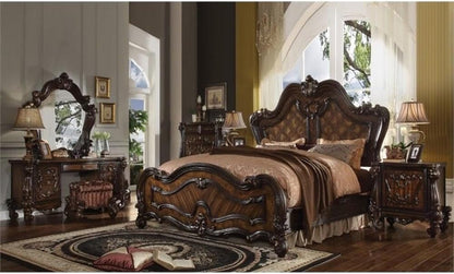 Versailles Queen Bed - 21790Q - Cherry Oak2