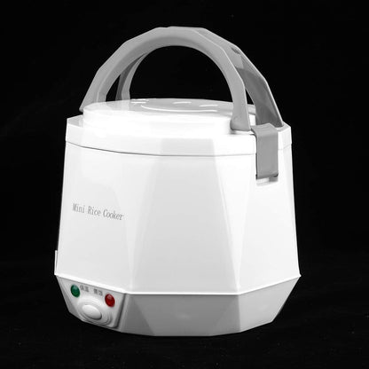 1.6L Mini Portable Multi-Function Electric Rice Cooker 12V Car Rice Cooker Travel Rice Cooker, Cooking Heating and Keeping Warm Function, for Truck RV Cooking Soup Porridge and Rice6