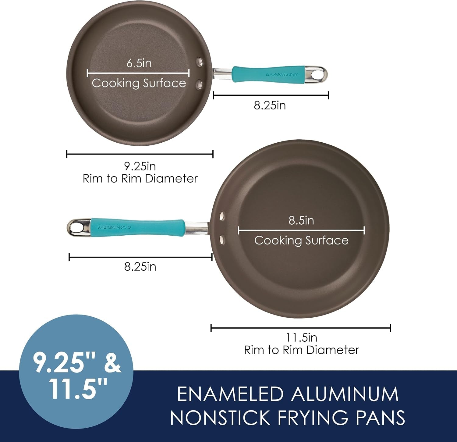 cucina-nonstick-frying-pan-set-fry-pan-set-skillet-set-9-25-inch-and-11-inch-blue