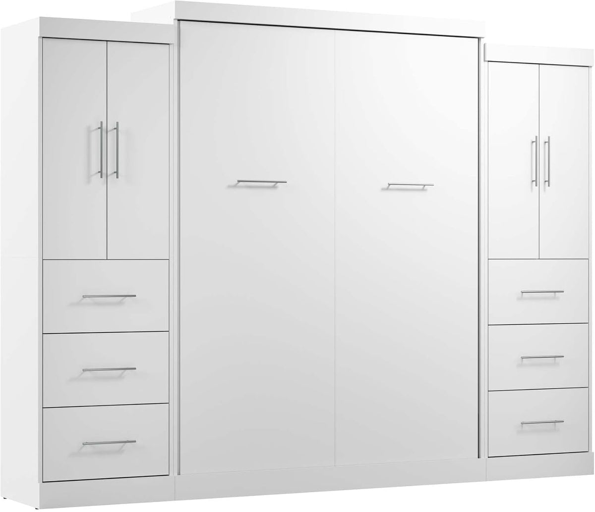 queen-murphy-bed-with-2-wardrobes-white-nebula-115w