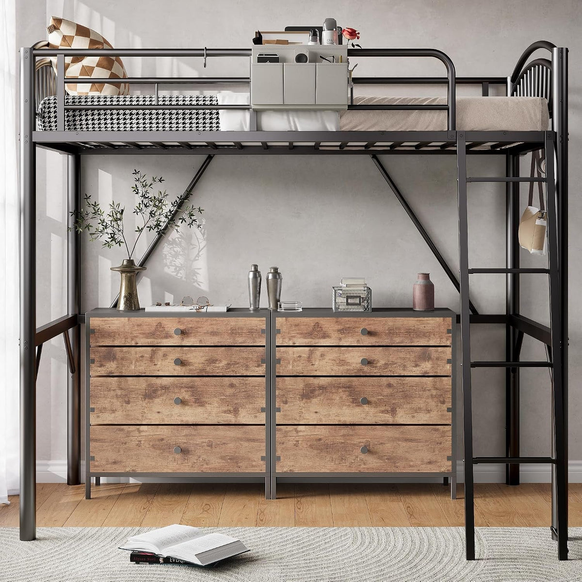 metal-loft-bed-twin-size-heavy-duty-loft-bed-with-bedside-caddy-eva-anti-slip-ladder-with-sturdy-guardrails-space-saving-twin-size-loft-bed-for-teens-adults-for-bedroom-dorm-black