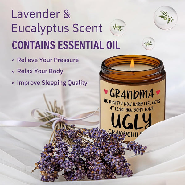 Grandma Gifts Candle, Grandparents Day Birthday Gifts for Grandma3