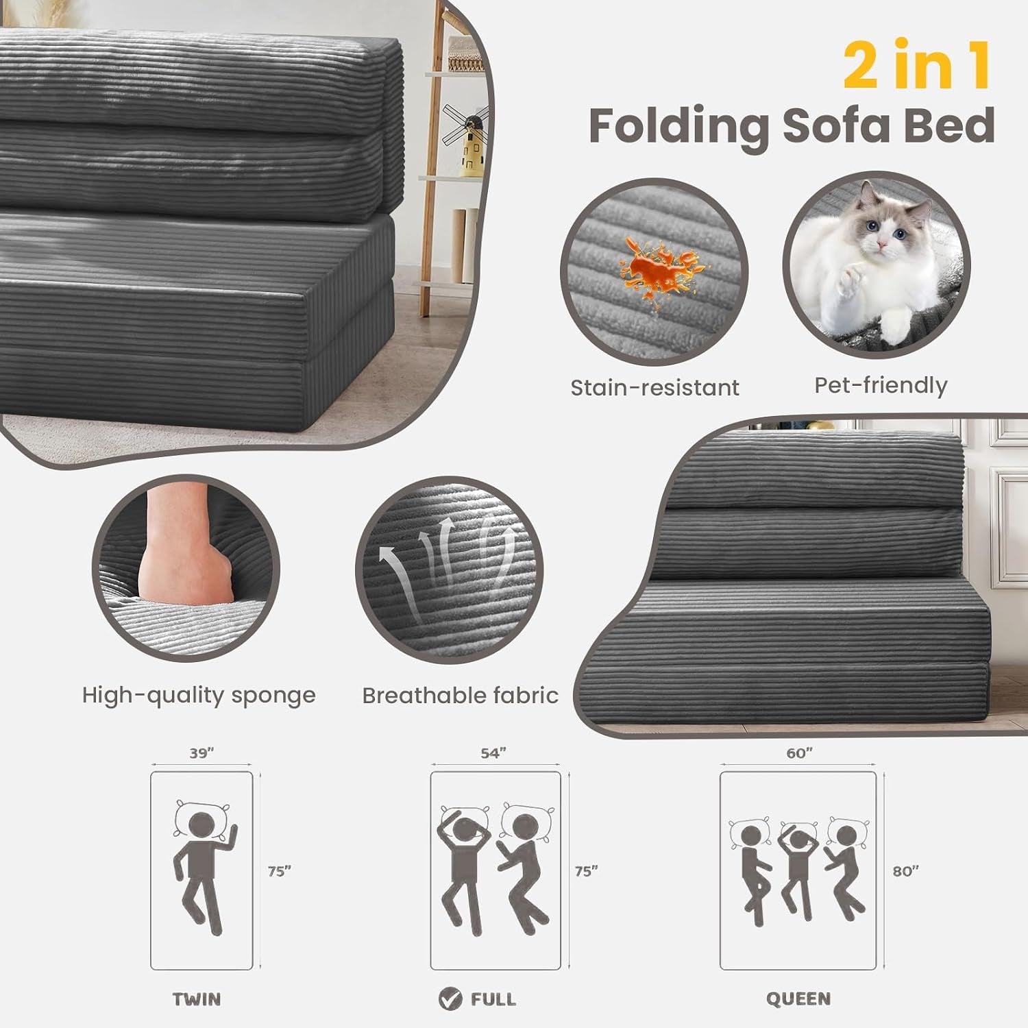 folding-sofa-bed-convertible-sleeper-chair-with-pilow-foldable-matress-2-in-1-pull-out-loveseat-sofa-portable-fold-out-chair-bed-floor-couch-lounge-for-living-room-bedroom-grey-full