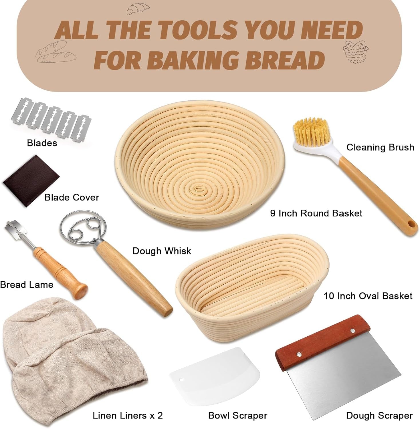 sourdough-proofing-basket-gift-set-9-round-and-10-oval-banneton-bread-baking-supplies-sourdough-baskets-with-bread-lame-danish-whish-bowl-scraper-sourdough-scraper-and-linen-liner