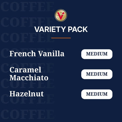 Variety Pack (French Vanilla Flavored, Caramel Macchiato, Hazelnut), 32 Count, Single Serve Coffee Pods for Keurig K-Cup Brewers | French Vanilla, Caramel Macchiato, and Hazelnut Flavors, Keurig Compatible, 100% Arabica Beans, Kosher-Ou (Pareve)2