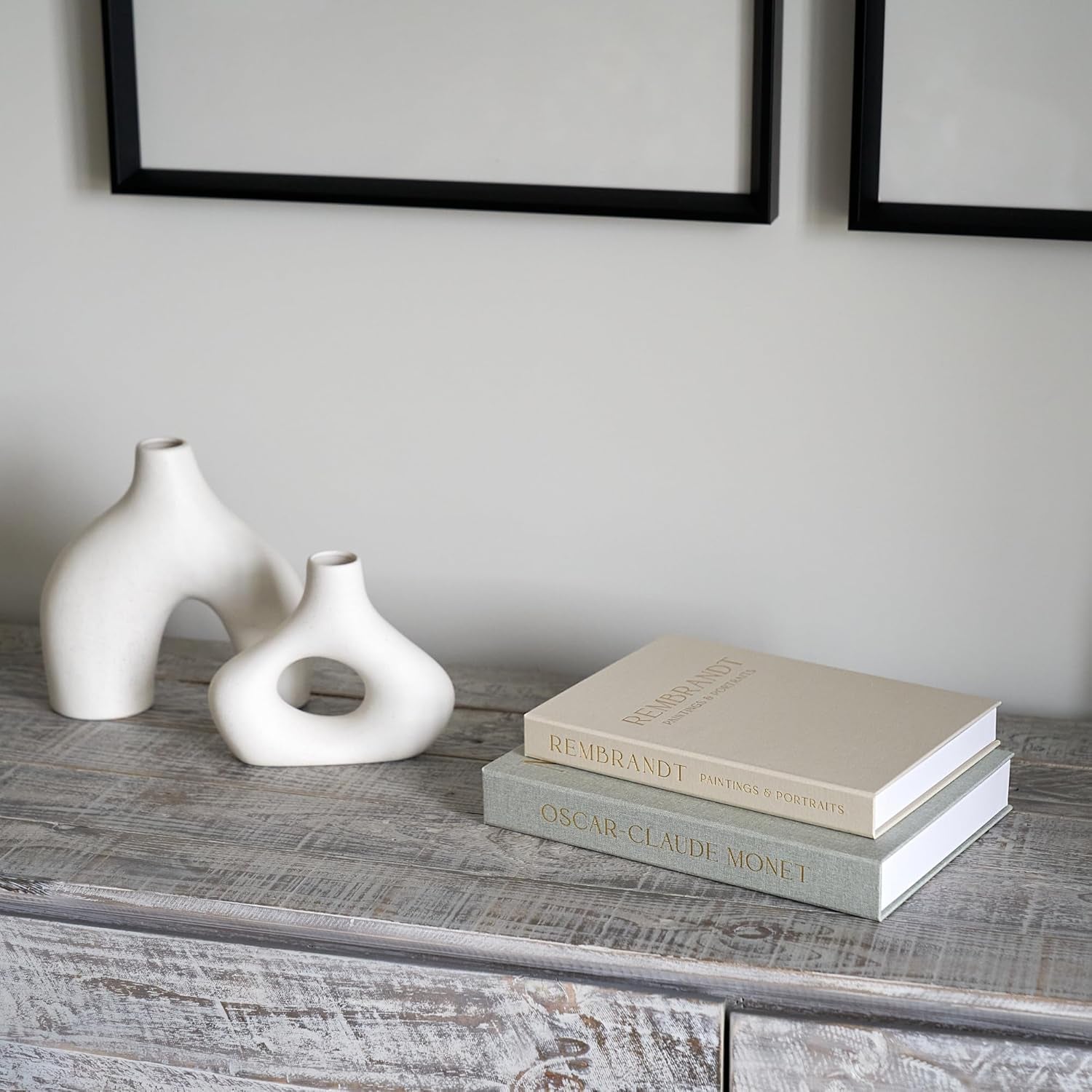 set-of-2-beautiful-decorative-linen-books-aesthetic-faux-fake-books-modern-home-decoration-for-your-coffee-table-bookshelf-or-mantel-stylish-keepsake-box-and-photo-storage-solution