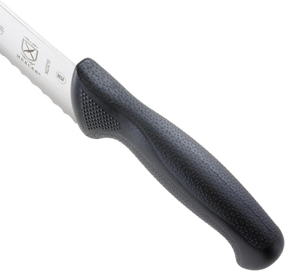 M23210 Millennia Black Handle, 10-Inch Wide Wavy Edge, Bread Knife4