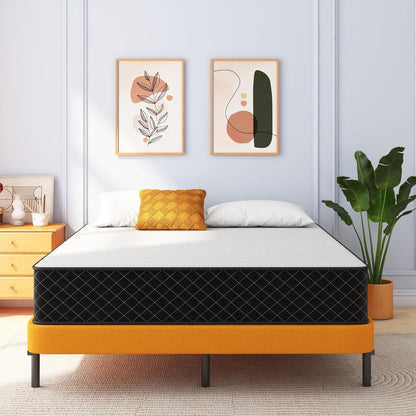 Double Mattress,12 Inch Full Size Hybrid Mattresses, Full Bed Matress in a Box, Pressure Relief & Fiberglass Free, Firm Mattress Double Size | Medium Firm, Fiberglass Free, Certipur-Us Certified, Pressure Relief, Motion Isolation, Individually Pocketed Springs4
