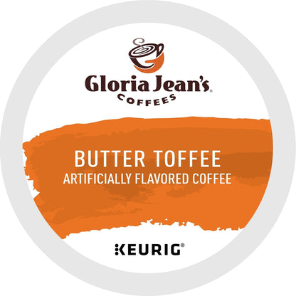 Coffees Butter Toffee, Single-Serve Keurig K-Cup Pods, Flavored Medium Roast Coffee, 24 Count (Pack of 1)2