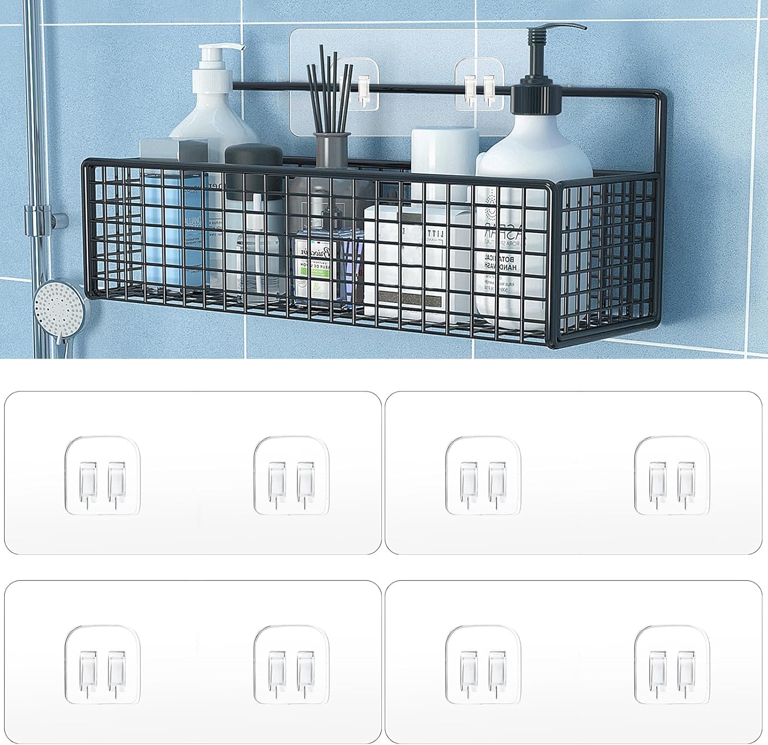 4-pack-shower-caddy-adhesive-replacement-strong-adhesive-sticker-hooks-for-corner-shower-caddy-bathroom-shelf-basket-soap-dish-hanging-hooks-kitchen-accessories-no-drilling
