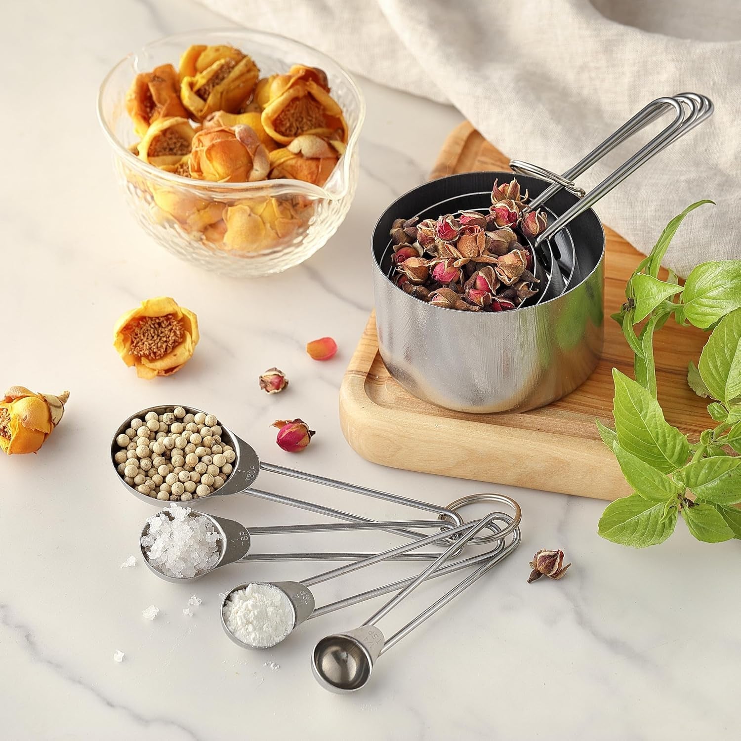 8pcs-measuring-cups-ohola-stainless-steel-measuring-cups-and-spoons-set-great-for-cooking-and-baking