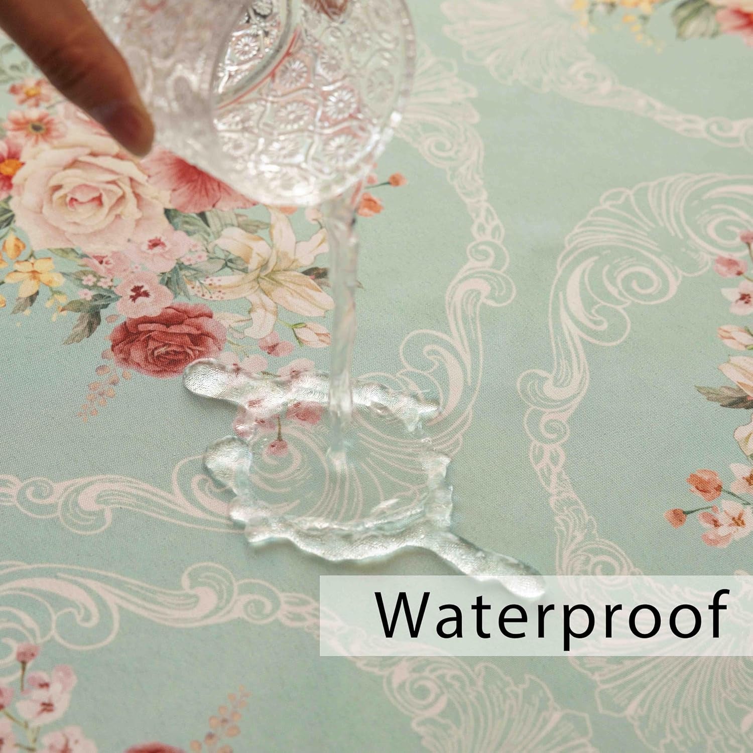 round-floral-tablecloth-shabby-chic-table-cloth-mint-green-60-inch
