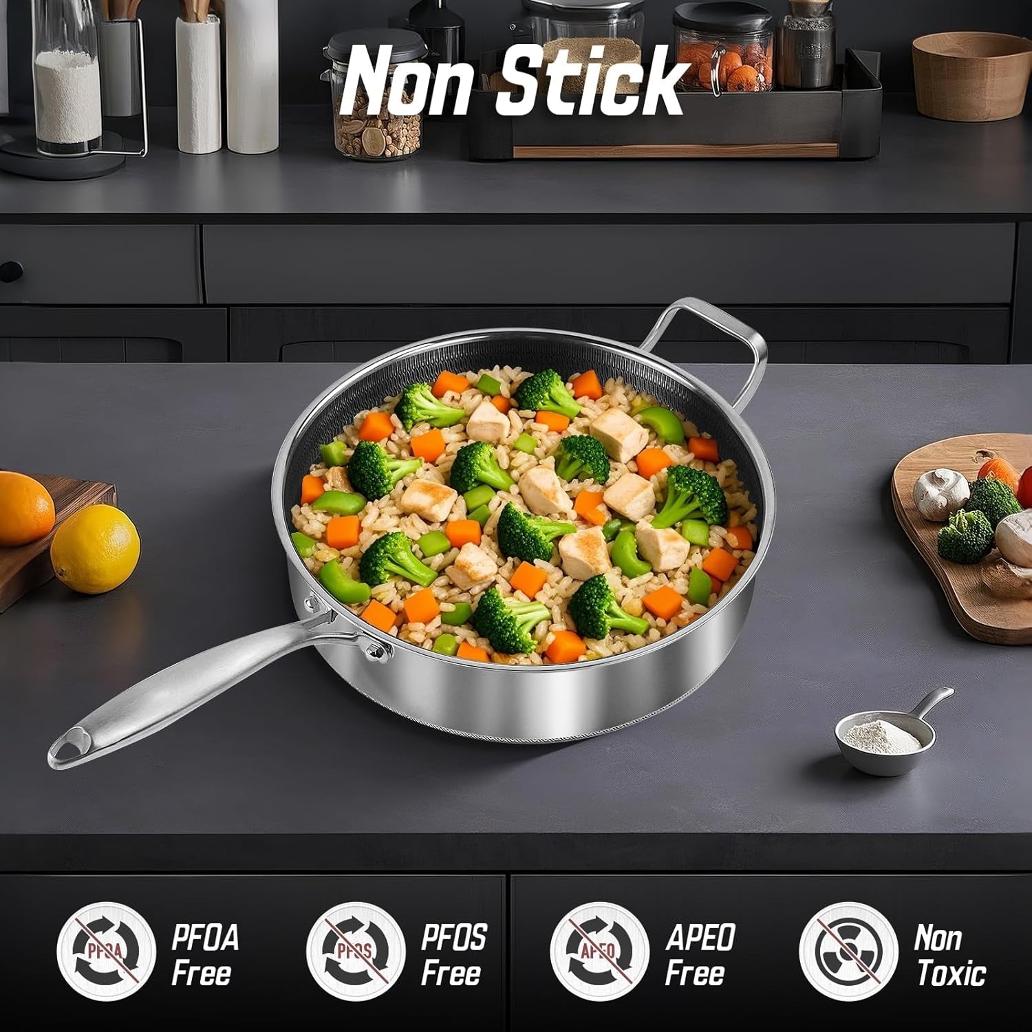 frying-pans-nonstick-wih-lid-non-stick-tri-ply-stainless-steel-saute-pan-8-quarts-large-saute-pan-13-5-inch-induction-cooking-pan-dishwasher-and-oven-safe-pfoa-free