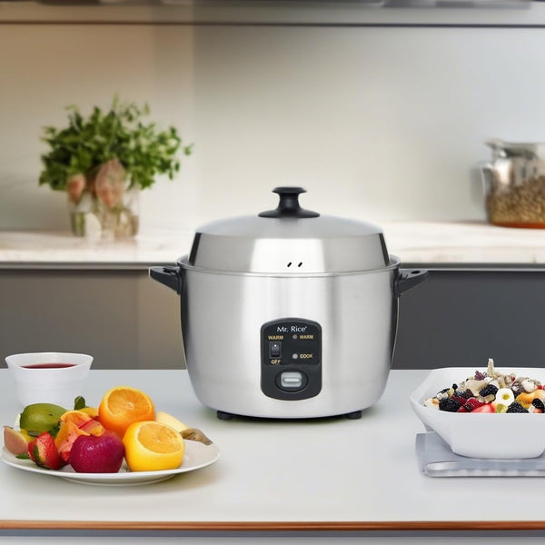 Sunpentown SC-889 10-Cup Stainless-Steed Rice Cooker and Steamer5