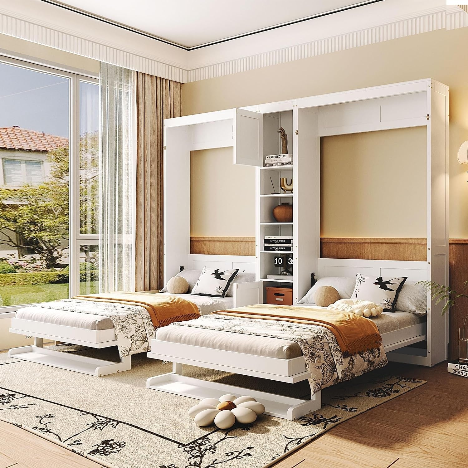 dual-twin-murphy-bed-with-cabinets-and-shelves-space-saving-wall-bed-with-storage-foldable-twin-beds-with-convertible-shelf-legs-for-guest-room-small-space-white