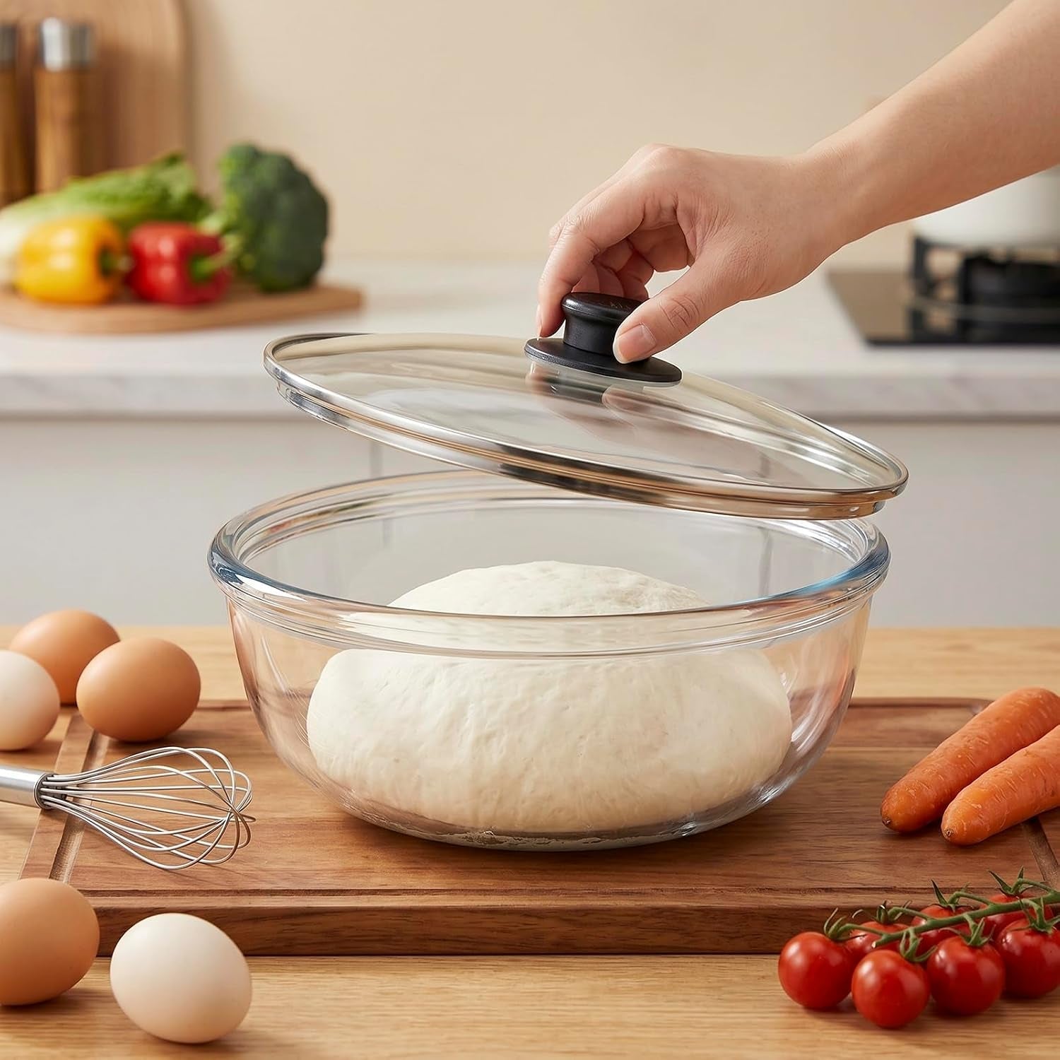 4-pcs-kit-6-qt-large-glass-mixing-bowl-with-lid-baking-mat-dough-cutter