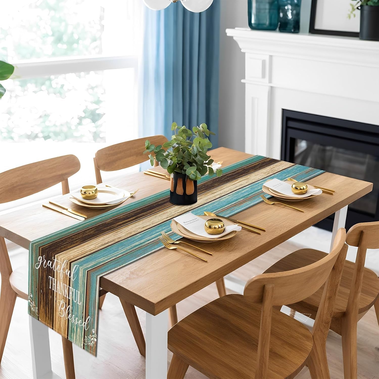 blue-teal-table-runners-90-inches-long-farmhouse-grateful-thanksgiving