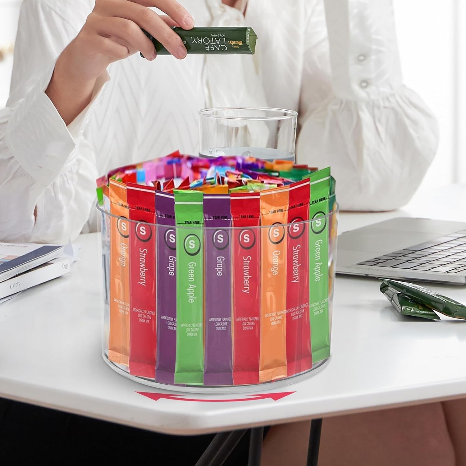 drink-packet-organizer-for-powdered-drink-mix-powder-packet-water-packet-water-flavor-packet-lazy-susan-360-turntable-organizer-for-drink-mix-necessities