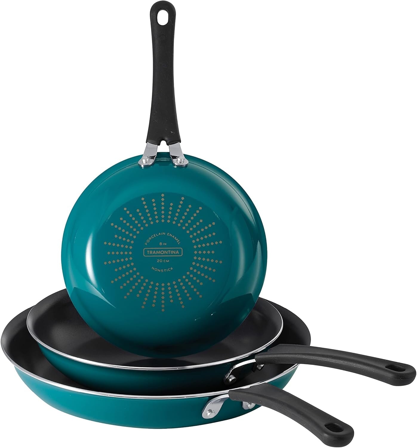 porcelain-enamel-non-stick-3-pack-frying-pans-skillet-set-with-reinforced-nonstick-coating-dishwasher-and-oven-safe-teal