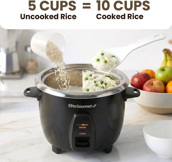 ERC2001BX 10-Cup Rice Cooker, Surgical Grade Stainless Steel |  ERC2001BX 10-Cup Rice Cooker, Surgical Grade Stainless Steel5