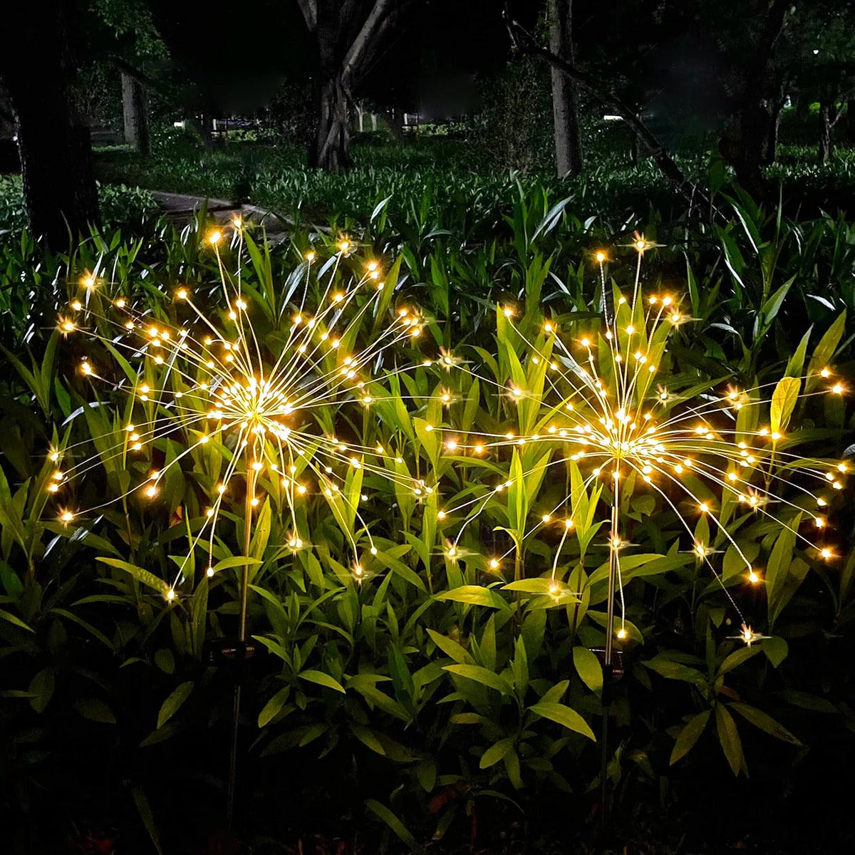 solar-firework-lights-2-pack-180-leds-2-lighting-modes-solar-lights-outdoor-waterproof-for-garden-patio-walkway-pathway-party-wedding-christmas-decorative-warm-white