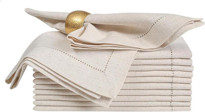 Linen Cloth Dinner Napkins, 18X18, Set of 121