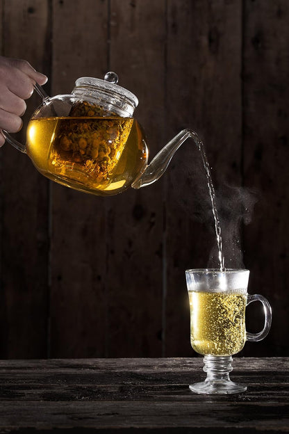Chamomile Tea 1LB (16Oz) 100% CERTIFIED Organic (USDA Seal) Chamomile Flowers Herbal Tea (Matricaria Chamomilla) in 1 Lb Bulk Bpa-Free Resealable Bags from U.S. Wellness7