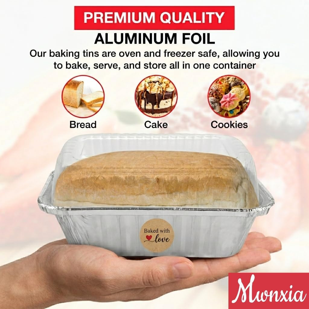 mini-loaf-pans-with-lids-50-pack-small-aluminum-pans-with-lids-6x3-5x2-complete-with-baked-with-love-stickers-for-baking-bread-fruit-cake-banana-bread-meatloaf-and-baked-goods