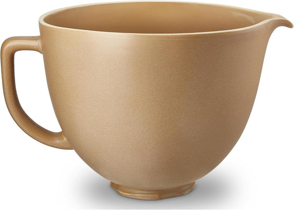 Kitchenaid 5Q Fried Clay Ceramic Bowl, for 5Q Tilt-Head Mixers, KSM2CB5PFC1