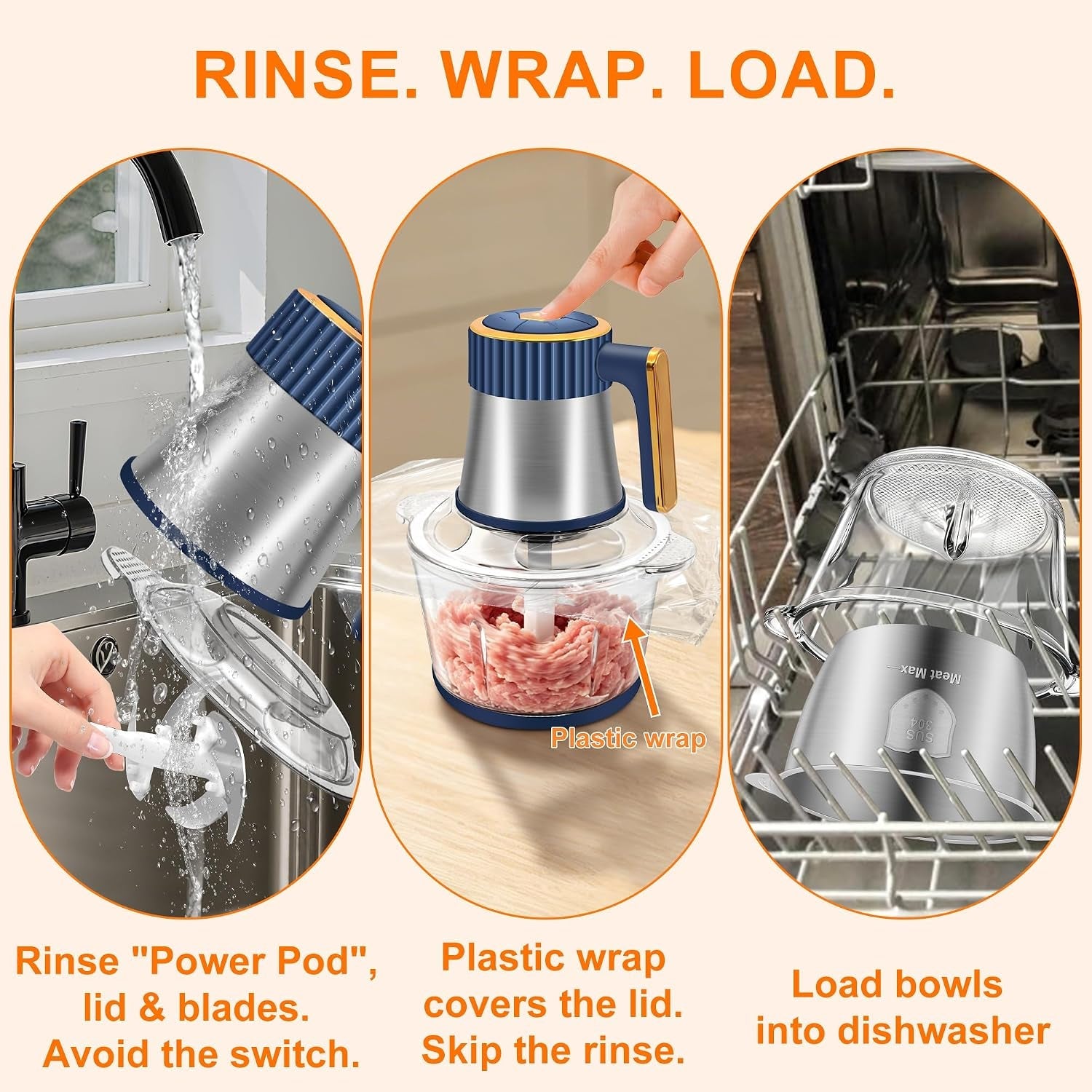 food-processor-5-speed-meat-grinder-with-2-bowls8-cup-8-cup-blue-4-bi-level-blades-electric-food-chopper-mini-kitchen-cutter-for-vegetable-onion-garlic-meat
