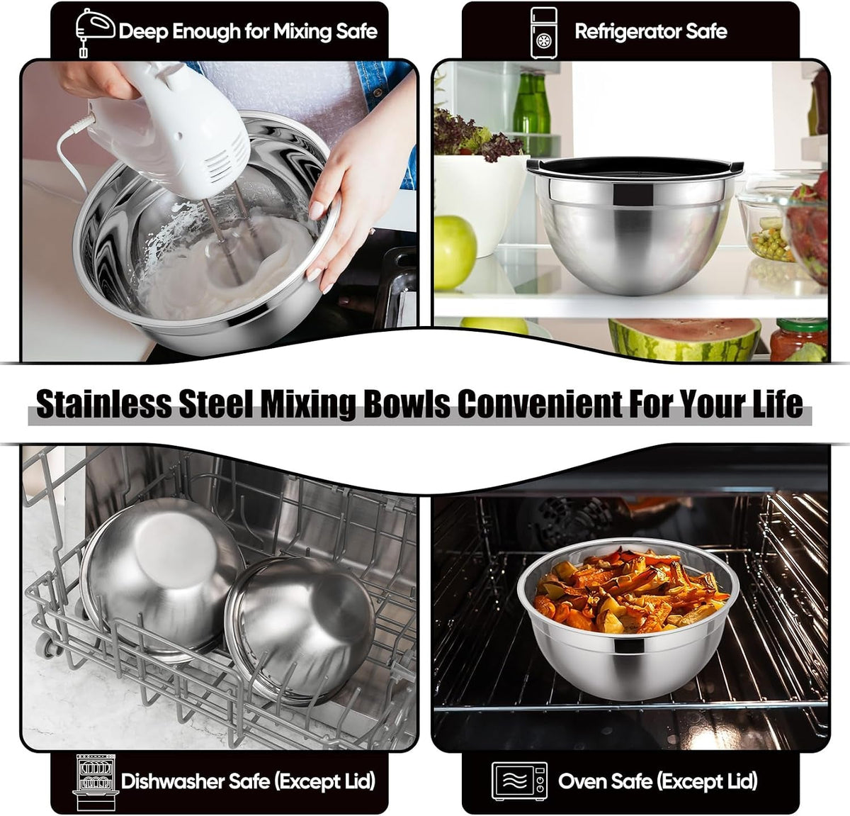 metal-mixing-bowls-with-lids-set-airtight-lids-black