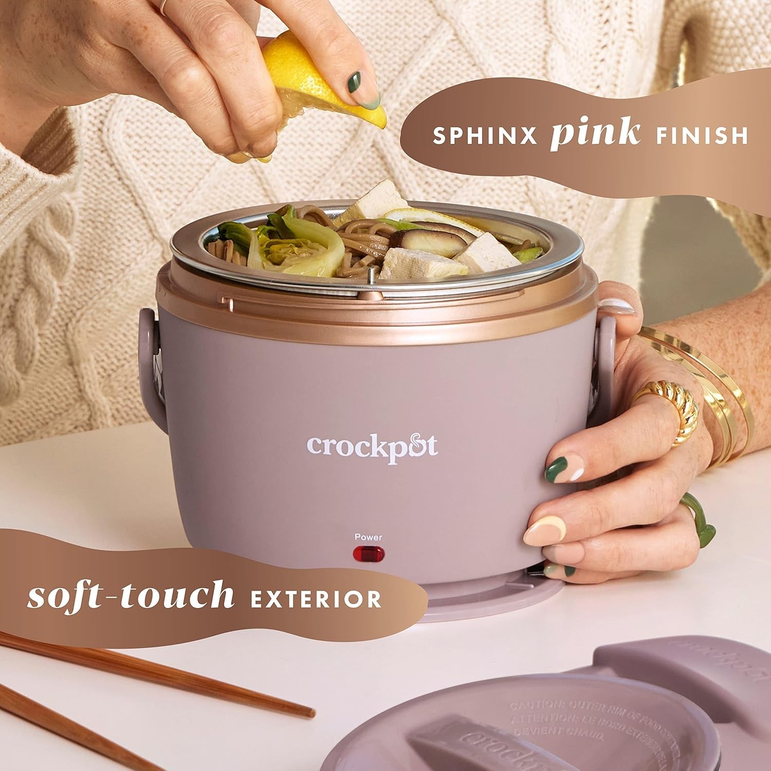 crock-pot-20-ounce-electric-lunch-box-portable-food-warmer-blush-pink-perfect-for-travel-car-on-the-go-spill-free-dishwasher-safe-pack-of-4