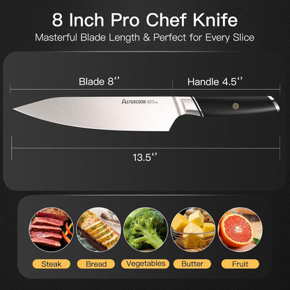 8 Inch Professional Kitchen Chef Knife4