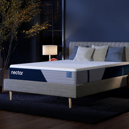 Nectar 12” Hybrid Mattress, Queen, Medium Firm, 1-Year Trial1