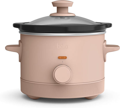 1.5Qt Manual Non-Toxic Slow Cooker with 3 Heat Settings, Blossom1