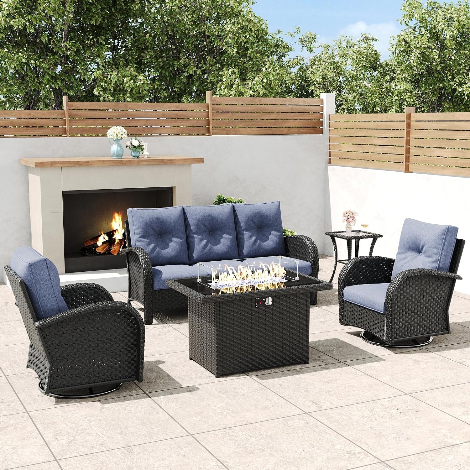 5-pieces-outdoor-wicker-patio-swivel-rocking-chairs-all-weather-wicker-conversation-set-with-44-fire-pit-table