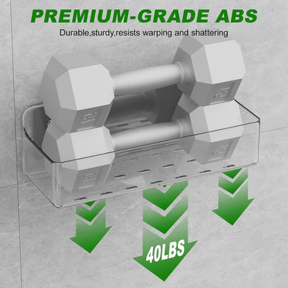 Adhesive Shower Caddy Shower Shelves Bathroom Organizer and Storage5