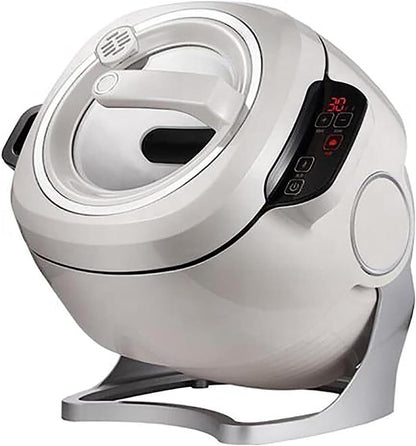 Automatic Cooking Machine,2000W 6L Auto Cooking Wok Fried Rice Machine,One-Click Smart Start, Three Speed Adjustable,360 ° Automatic Rotation, for Stir Frying,Stewing,Cooking1