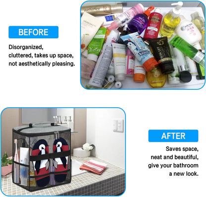 Shower Bag Mesh Caddy, Toiletry Bags Shower Caddy Portable2