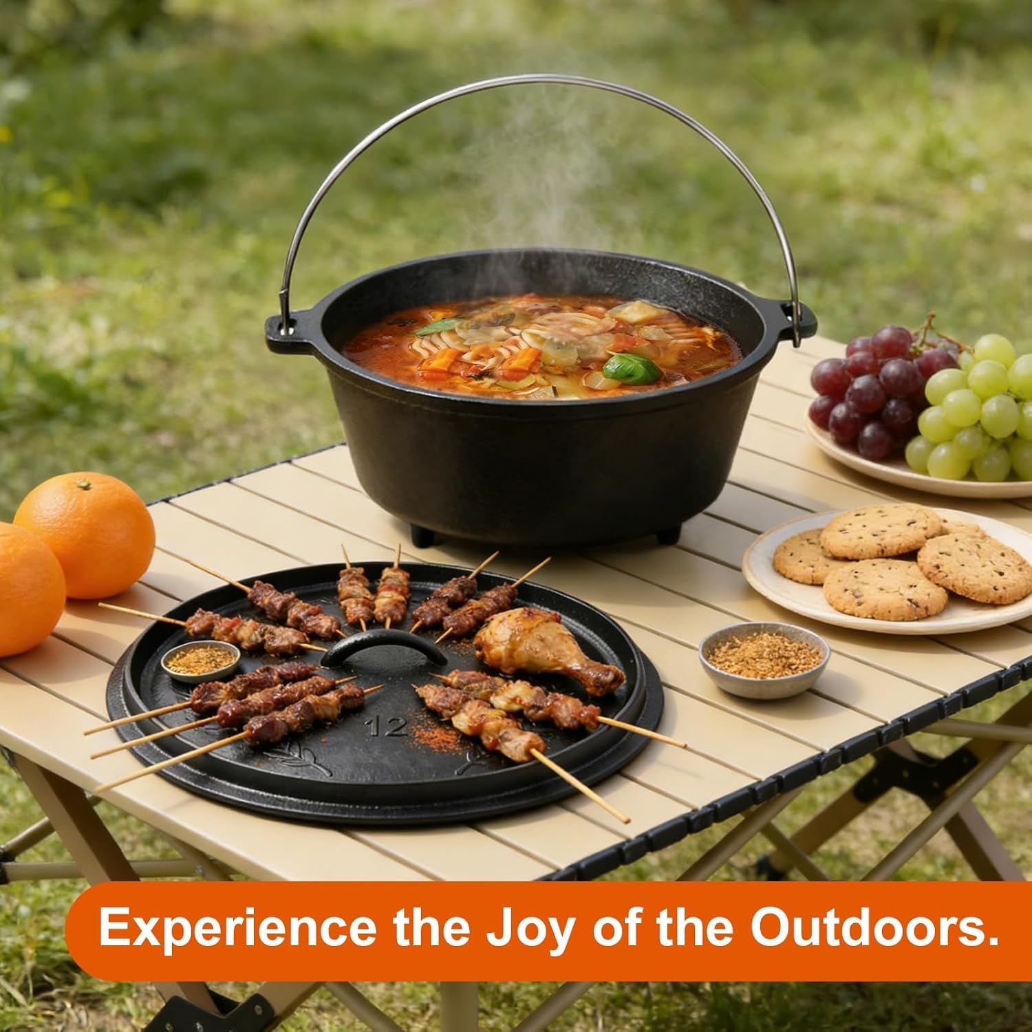 pre-seasoned-8qt-large-cast-iron-camping-dutch-oven-pot-with-lid-heavy-duty-camping-cookware-incl-lid-lifter-dual-handles-for-outdoor-campfire-grill-oven-stovetop-cooking-black