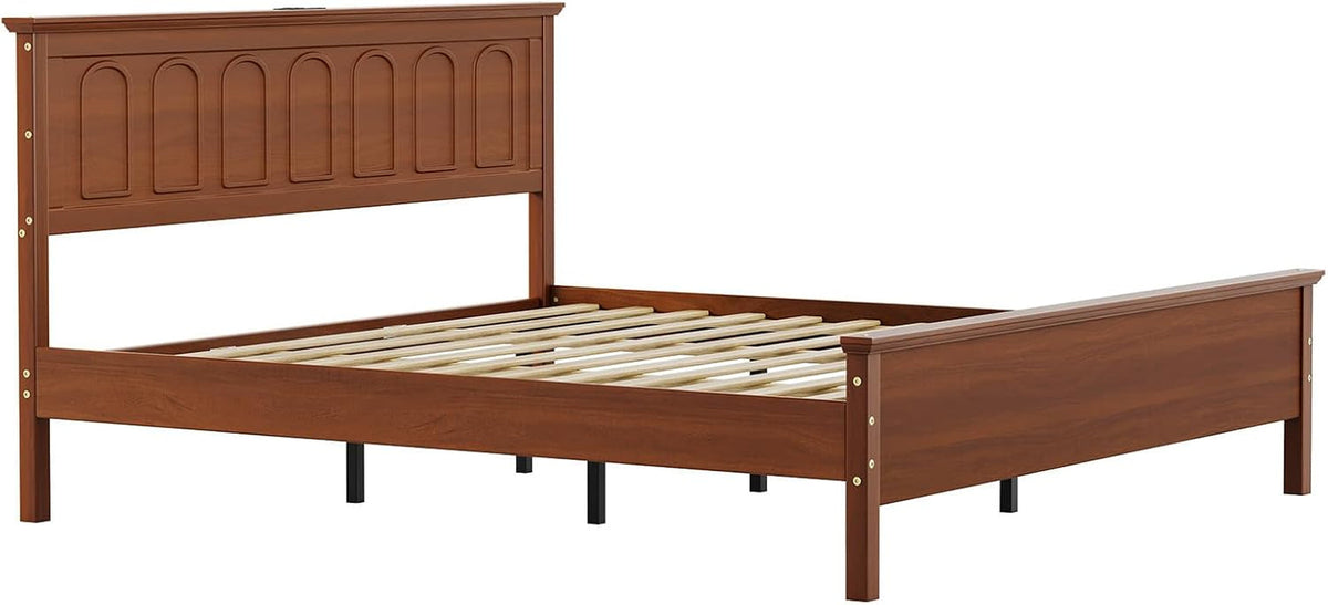 queen-size-bed-frame-with-headboard-wood-platform-bed
