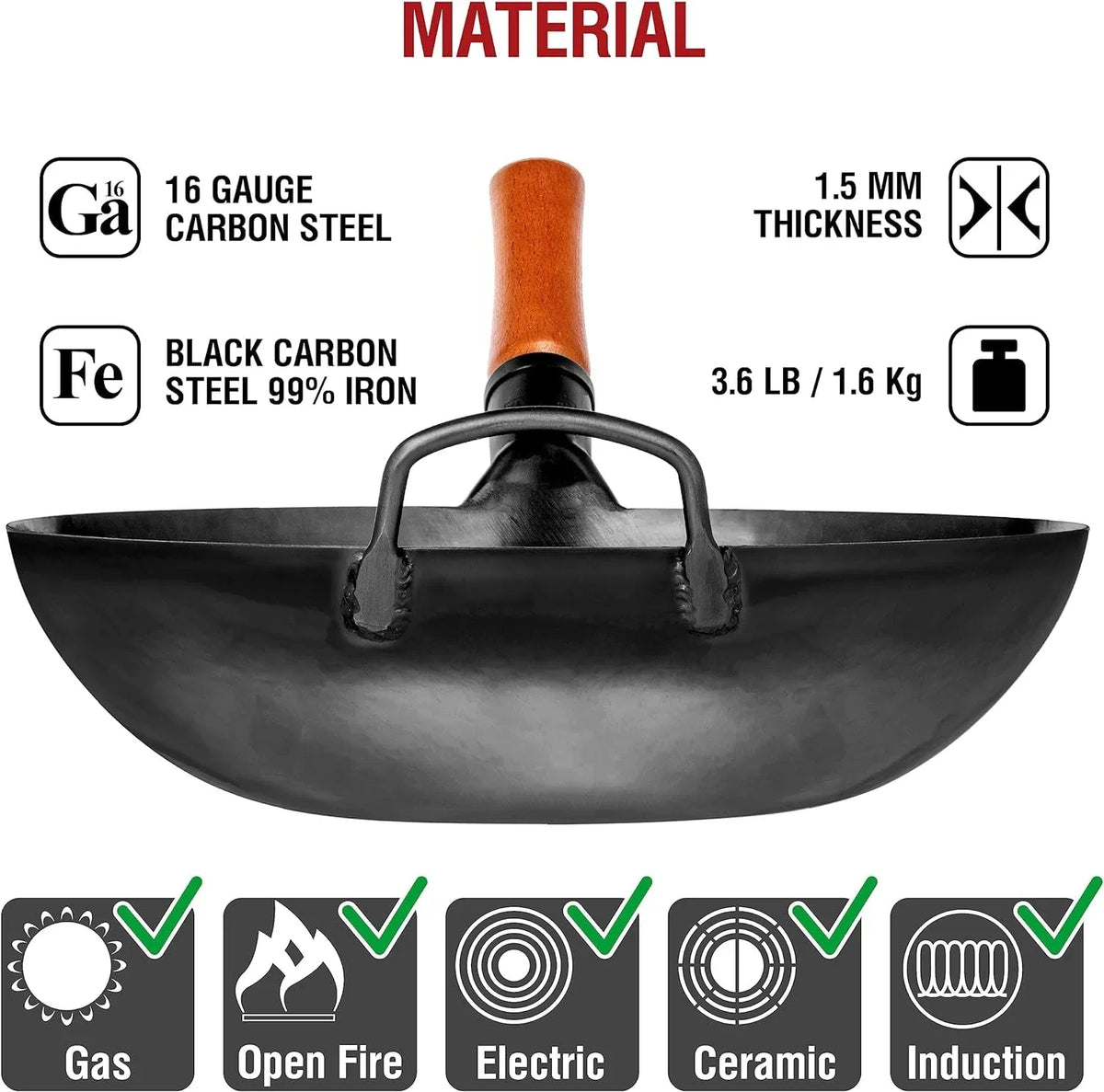 carbon-steel-wok-pan-13-5-stir-fry-pans-17-wok-spatula-and-ladle-skimmer-spoon-premium-cover-13-5-inch-lid