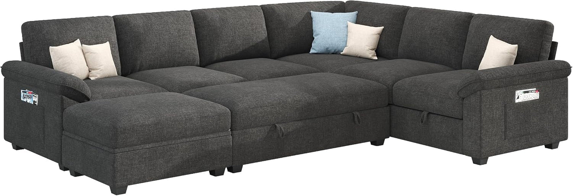 105-sofa-bed-sectional-sleeper-sofa-with-pull-out-bed-reclining-backrest-sleeper-couch-bed-with-storage-6-seater-couch-bed-for-living-room-chenille-dark-gray