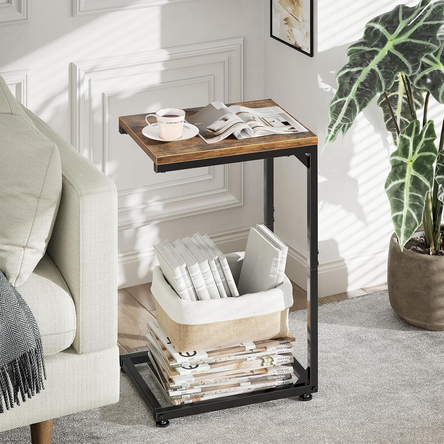 c-shaped-end-table-tv-tray-for-couch-small-side-table-with-metal-frame-for-living-room-bedroom-rustic-brown