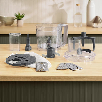 CHOP Deluxe 10-Cup Food Processor with Built-In Storage, Oatmilk5