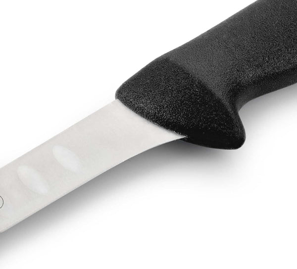 Salmon Knife/Fish Knife 12 Inch Nitrum Stainless Steel and 300 Mm Blade. Ergonomic Polypropylene Handle. Series 2900. Features Different Handle Colors to Make It Easier. Color Black.4