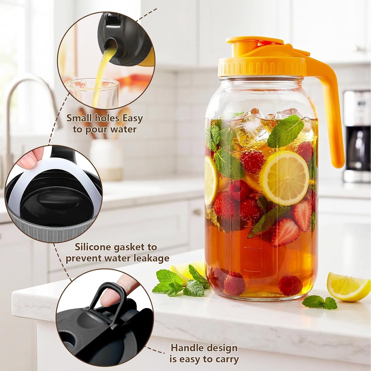 3-pack-glass-pitchers-with-lid-64-oz-sun-tea-pitcher-half-gallon-mason-jar-pitcher-with-wide-mouth-airtight-lid-for-ice-tea-cold-brew-coffee-fridge-water-milk-juices-leak-proof-water-jug